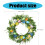 Bright Easters Wreath with Eggs and Flowers Elegant Easters Eggs 3