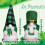 Decorative Patricks Day Gnomes Plush Dolls with LED-square hat 4