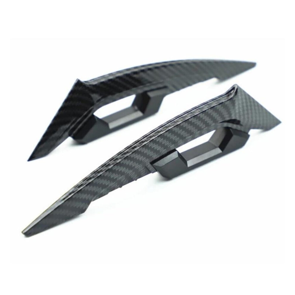 Mt09 Front Fairing Wing Side Spoiler Aerodynamic Carbon Fiber Decorative Stickers Compatible With Mt09 9365049880787