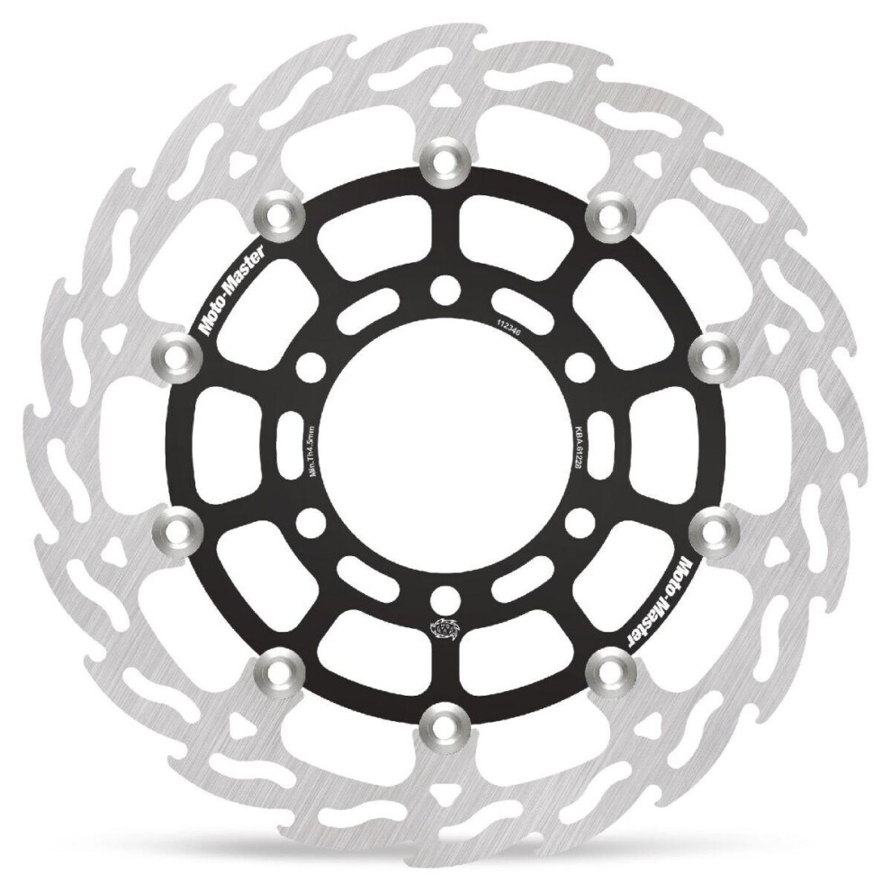 Moto Master Flame Series Floating Brake Disc For Ktm Duke 125 2017-2020 - Front Left