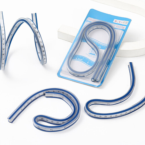 2Pcs Flexible Measuring Tape Double Side Scaled Quilting-60CM 2