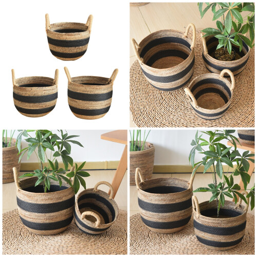Decorative Flower Pots Cover Closet Storage Bin Table-Large 2
