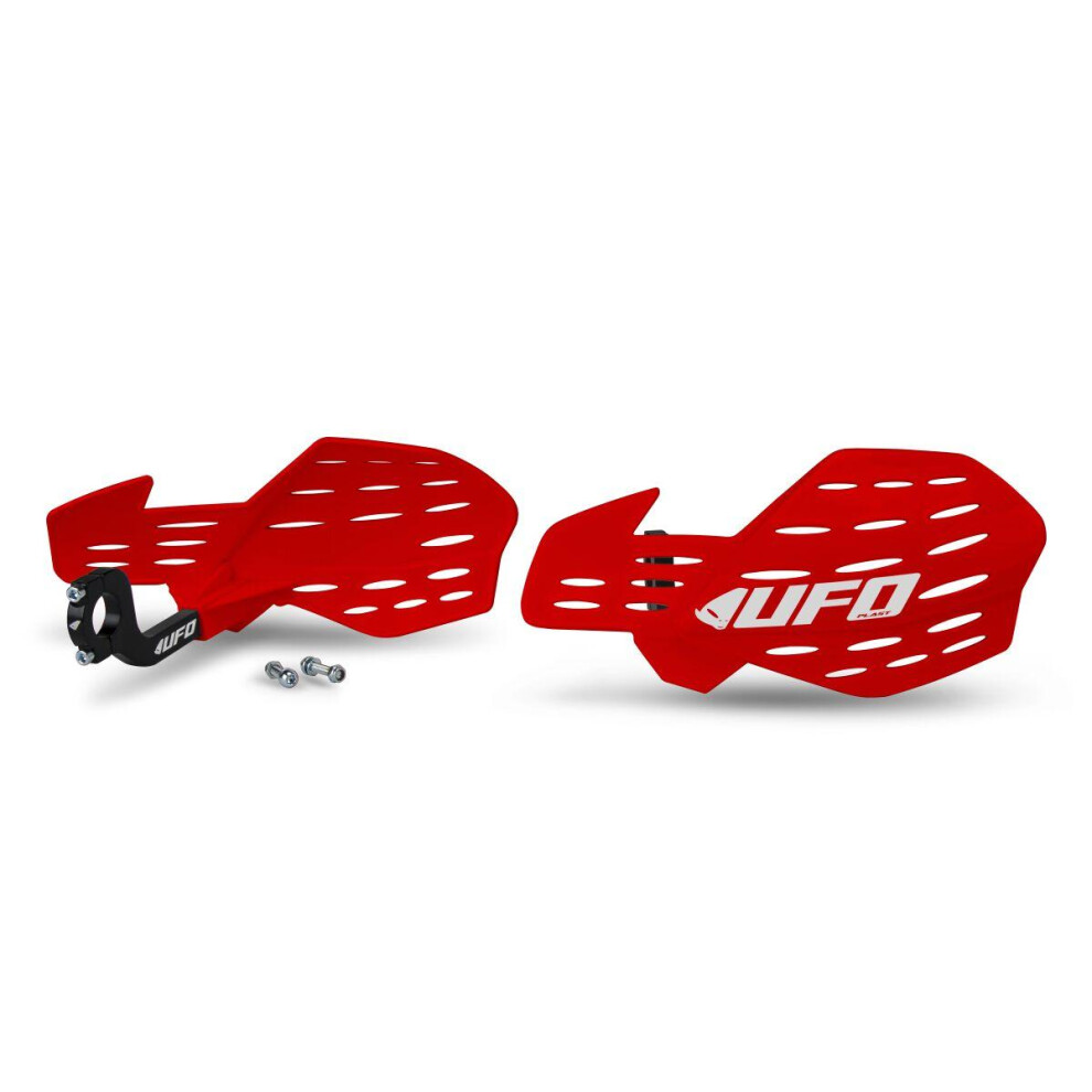 Ufo Red Guardian 2 Motocross Universal Hand Guards