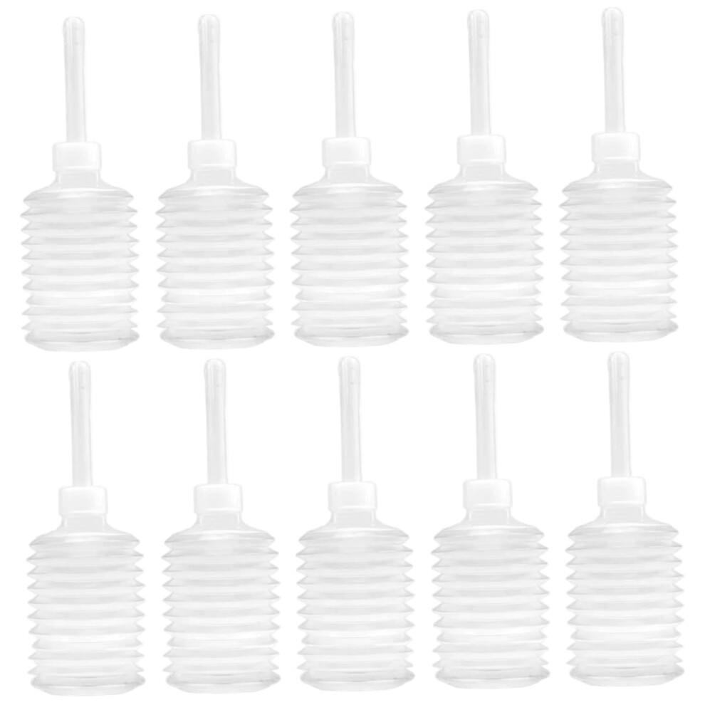 Douche Bottles 200ml, 10Pcs Disposable Vaginal Douche Applicator, Ecofriendly Flexible Anal Butt Cleaner For Women Men