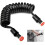 Easy bidet connection with this 2m flexible retractable spring shower hose. 3