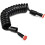 Easy bidet connection with this 2m flexible retractable spring shower hose. 5