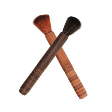 Brosse pour Pots à thé avec manche en ébène naturel, outil