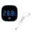 Display Fish Tanks Thermometers Digital for Freshwater-Black 1