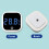 Precisions Aquarium-Thermometer mit wiederaufladbarem-Schwarz 5
