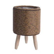 Natuurlijke look gele rieten-182 koffie kleur tru