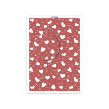 Love Heart-transferpapier Klei-transferpapier-YH7098