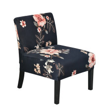 Chair Slipcover Soft and Stretchable Color Print Armless-3
