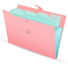 Expandable Accordion Document Organizer, Perfect For Home Office, Fashionable Light Snap Closure File Folder, High Quality Material Sturdy And Portabl