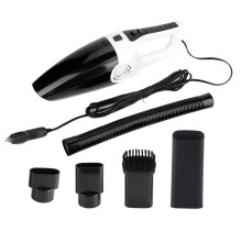 Aspirapolvere portatile con filtro HEPA per auto, potente aspirazione, senza fili, con luce LED e bocchette multiple, ideale per la pulizia di auto a