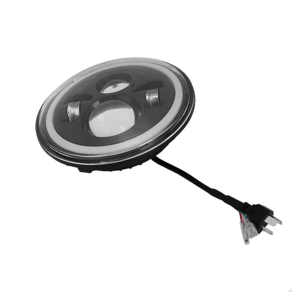 Waterproof Ip67 Led Halo Headlights With Drl Turn Signal Dot Certified Plug And Play 7 Inch Headlights For Jeep Chevy Mazda Vehicles 9138057098709