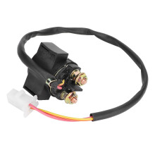 Motorcycle Starter Relay For Yamaha Big Bear 350 YFM350 1987-1999 Premium Quality Long Service Life High Cranking Power Direct Plug-in Easy