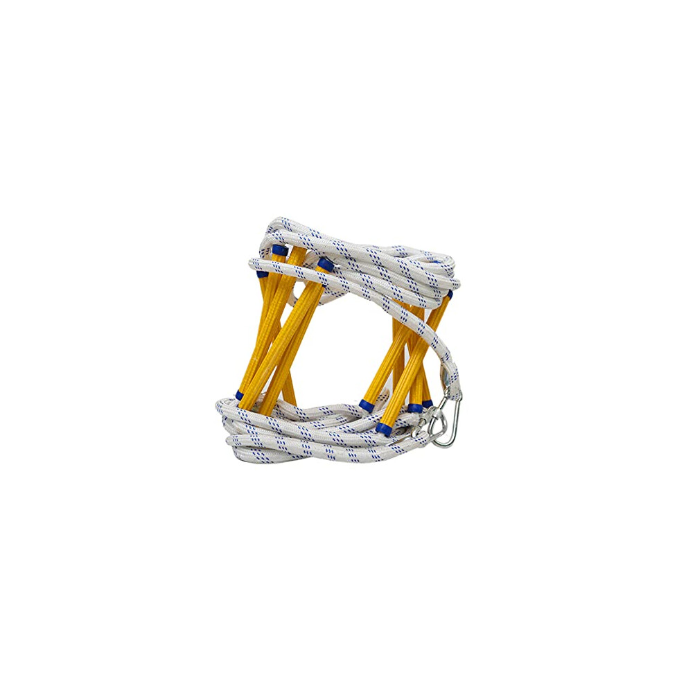 Fire Escape Ladder, Emergency Ladder, Fireproof Rescue Ladder 3M20m, Multifunctional With Hooks 9365049852838