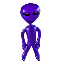 Aufblasbarer Alien für Halloween-Bardekoration, groß, lustig und kinderfreundlich, mit doppellagiger Anti-Roll-Tasche für sicheren Halt und Schutz