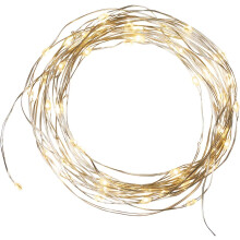 Starry Lights, Battery Operated, LED Fairy String Lights For Indoor Decorations, Waterproof, 50 Pcs Warm White Lights, 5 Meters/16 Ft. Length,
