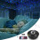 Cosmic Symphony: Galaxy Light Projector, Ocean Wave Scene with Bluetooth Speaker, Adjustable Brightness for Relaxation & Creativity 7