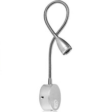 Nástěnná lampa s minimalistickým designem, nastavitelná hliníková nástěnná lampa s 30 zaměřeným světlem, dobrý odvod tepla pro
