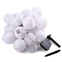 Luminárias Encantadas, Lanternas Chinesas Impermeáveis com 30 LEDs, Iluminação Quente, Reutilizáveis e Duráveis, para Decoração de Festas,