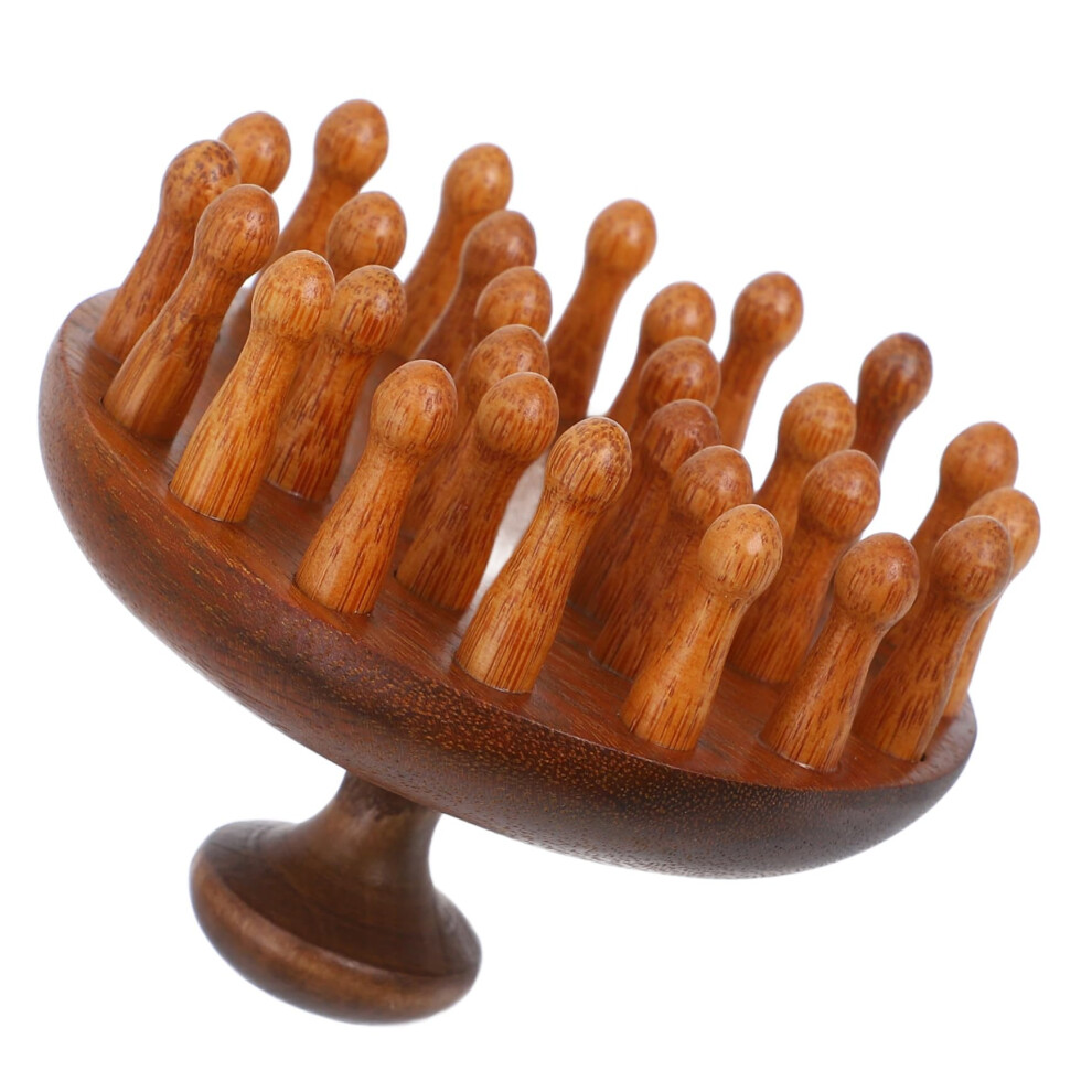 Unisex Scalp Massage Comb, Small Hair Comb For Relaxing Scalp Massage, Detangling Comb With Teeth For Care And Practical Wooden Comb.