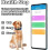 Rechargeable wireless dog fence collars with realtime tracking (Black) 3