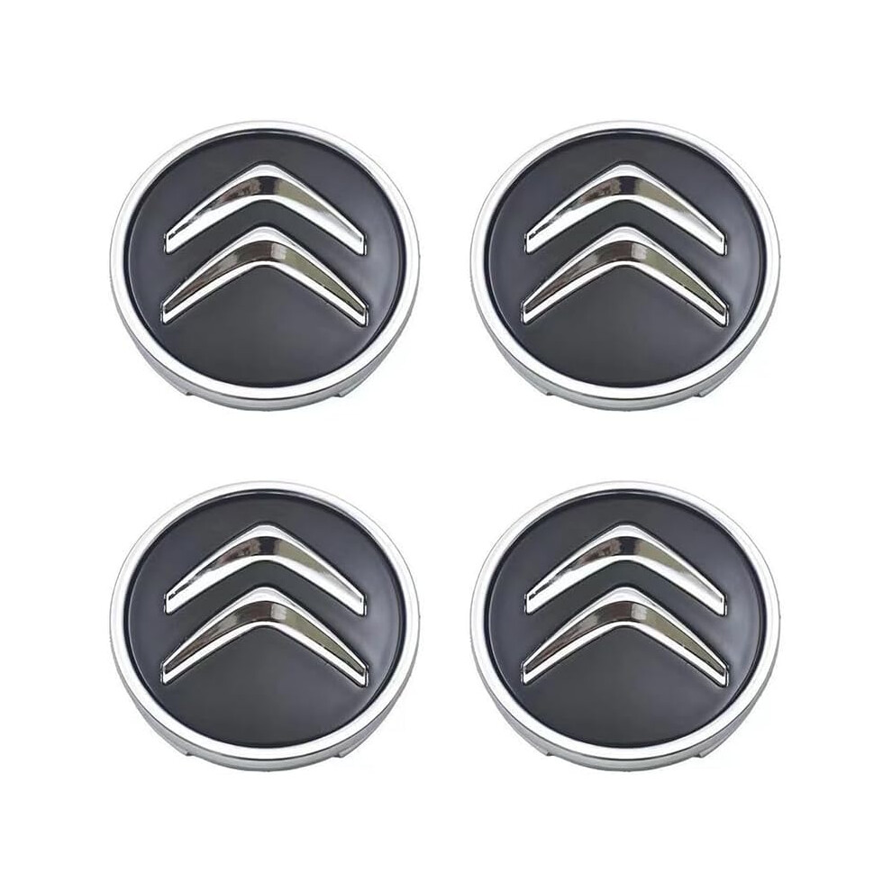 Car Hub Caps For Citroen C1 C2 C3 C4 C5, 56Mm Wheel Center Covers With Auto 4 Pieces, Waterproof Sunscreen 9189345019272