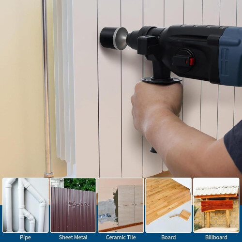 Power Hammer For Plumbing Tiles Without Rubber Mallet Marks, Thick HeatTreated Handle, Carpentry Work, Includes Mallet 1