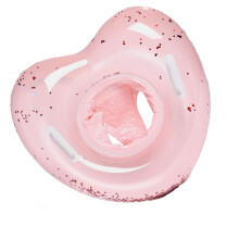 Baby Swim Rings Toddler Seat Boats Inflatable Swim Rings Trainer Waist Pool Float with Double Handle Easy to Use