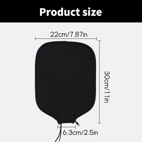 Pickleball Paddle Covers Protective Racket Sleeve For Standard Paddles Storage Bag 1