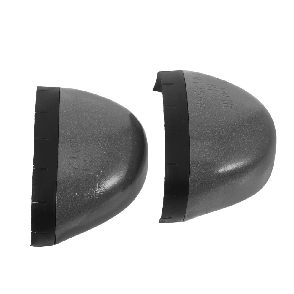 2 Pieces Steel Protective Cap Composite Material Toe Insert Toe Protection For Work Boots Epoxy Resin Composite Toe Inserts Shoe Caps Silver 9412369083203