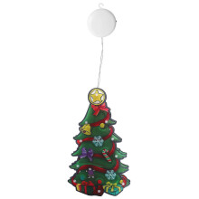 (As show, One size) Christmas LED Lights Christmas Tree Holiday Decoration Lamp Indoor Decorative for Indoor Shop Window