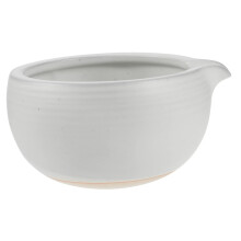 Japanese Ceramic Matcha Bowl Spout, Traditional Tea Ceremony Teabowl, 120ml Stoneware, Handmade Chawan