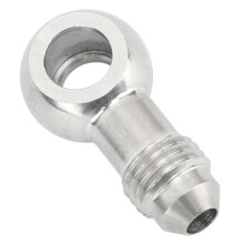 Langleicher 8mm auf AN-4 männlicher Banjo Kraftstoffschlauchanschluss Edelstahl