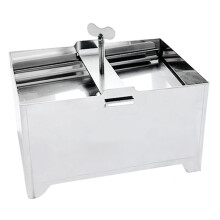 Tofu Press Stainless Steel Mold With Drain Hole And Drip Tray For Paneer Cheese Making Fast Water Removal