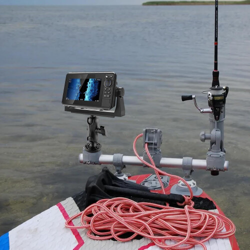 Universal Fish Finder Holder GPS Map Plate Rotatable Accessories 1