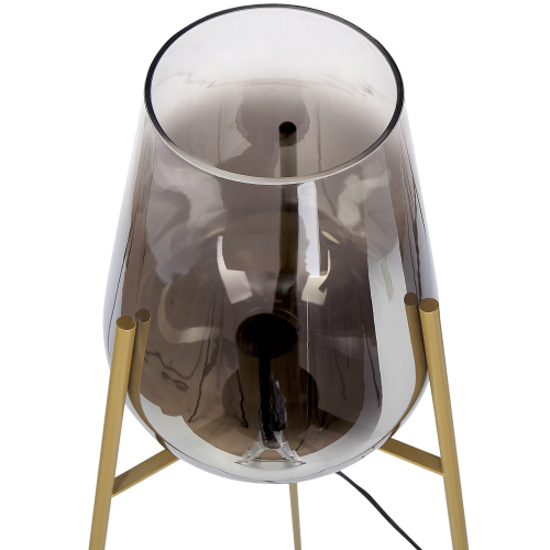 Beliani Floor Lamp MENA Metal Gold 2