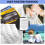 Money Saving Budget Planner, 100 Envelopes A5 Money Saving Folder (Black) 5
