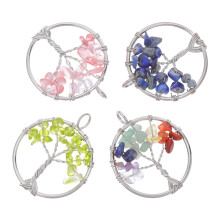4St Kleurrijke Levensboom Pendants Auto Spiegel Hanger Decoratie