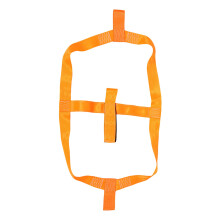 Rear wheel tiedown strap made of performance polyester, adjustable tension straps for secure transport and color options.
