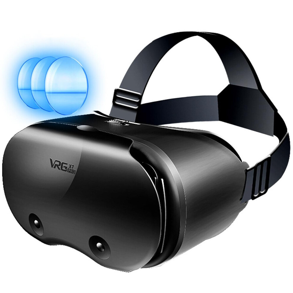 3D Helmet Virtual Reality Vr Glasses For 57 Inch Mobile Phones Smartphone Vr Headset 9426802294781