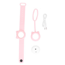 Simpatico cinturino AirTag per bambini, supporto nascosto impermeabile regolabile compatibile con Apple AirTag, cinturino per orologio in morbido