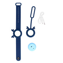 Simpatico cinturino AirTag per bambini, supporto nascosto impermeabile regolabile compatibile con Apple AirTag, cinturino per orologio in morbido