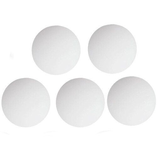 Paintable Foam Balls, Lightweight Smooth Surface for DIY Projects Home Decor, Multi-functional Use High Density Polystyrene Easy to Shape 5Pcs