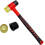 Soft Mallet Universal Rubber Hammer For Glazing Windows HeavyDuty DIY Hand Tools Red 2