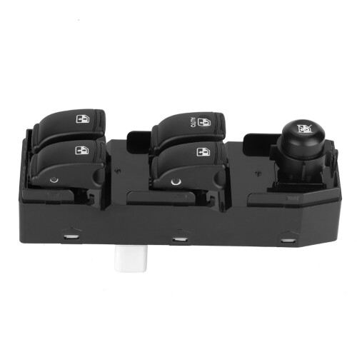 Master Control Power Window Switch for Driver-Side Front Window, Car Accessory with Electric Window Master Switch Functionality, Plug and Play