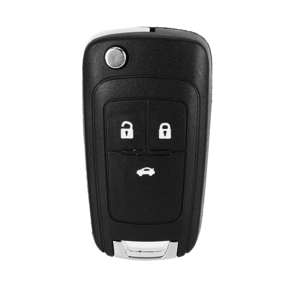 Keyless Entry Control Remote For Vauxhall Vehicles, Key Fob Replacement With Id46 Chip And 434Mhz Signal, Pre-Installed Battery Remote Flip Key Fob 9138057100167