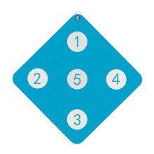 Fencing Target Wall Hang Type Double Sided Compatible With Saber A Home Fencing Practice Target